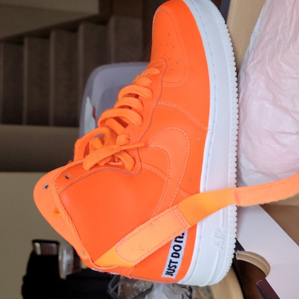 Neon orange Air Force One